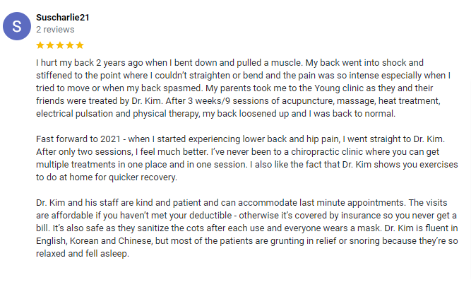 Chiropractic Glenview IL Charlie Testimonial